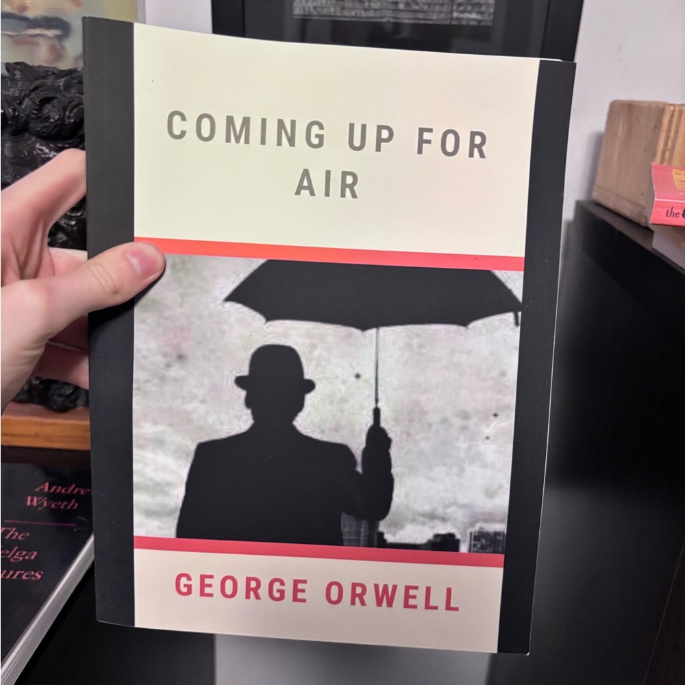 George Orwell Coming Up For Air Literature Book